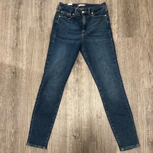 Good American women's jeans size 4, Style: GAGL873C Good Legs Skinny Blue004